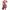 SheVogue Summer 2025 – Retro Printed Slim Pleated Mini Dress
