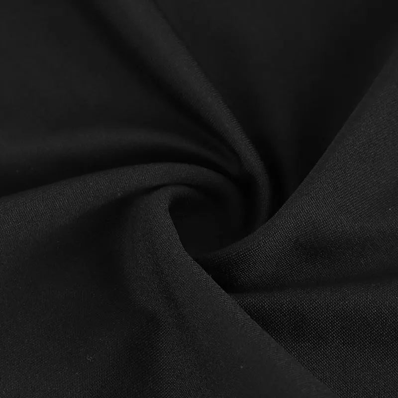 "Women's Sexy Black Evening Dress - Hollow Out Backless Summer Dress