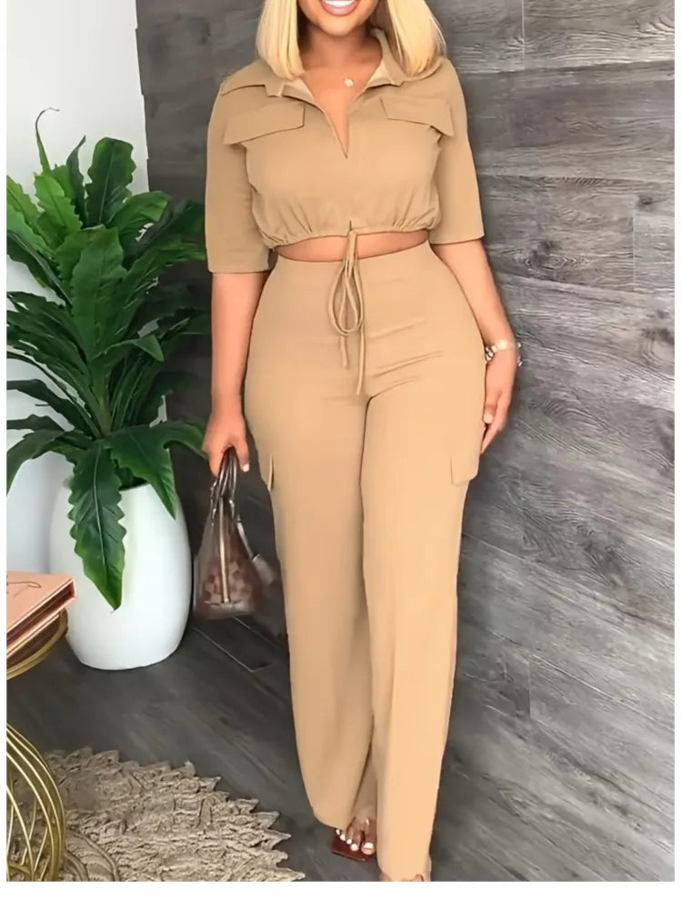 SheVogue Solid Color Set – Summer Street Style