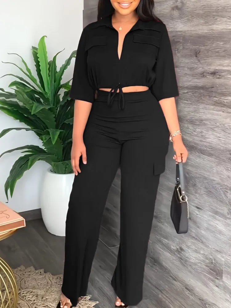SheVogue Solid Color Set – Summer Street Style